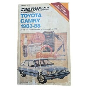 Chilton Toyota Camry Repair Manual 1983-88 All U.S. & Canadian Models‎